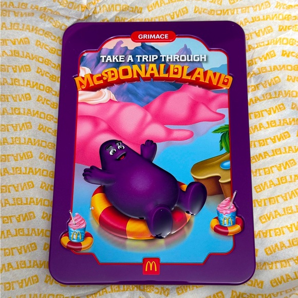 McDonald's Grimace Island Collectible Set - Picture 1 of 4